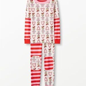 Hanna Andersson Kids Dr. Seuss Grinch Long John Pajama Set
